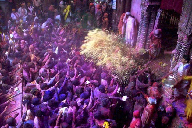 Holi brings cheer, harmony with colours today
